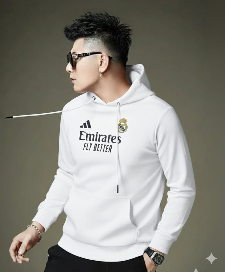 Real madrid hoodie on sale!!