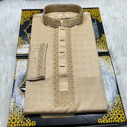 Embroidery Cotton Panjabi