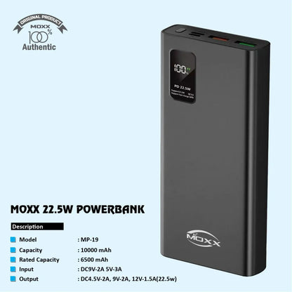 10000 mAh 22.5W Power Bank MP-19 from moxx