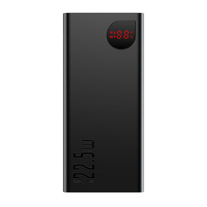 Baseus Adaman 20000mAh 22.5W Metal Power Bank with Digital Display – Black