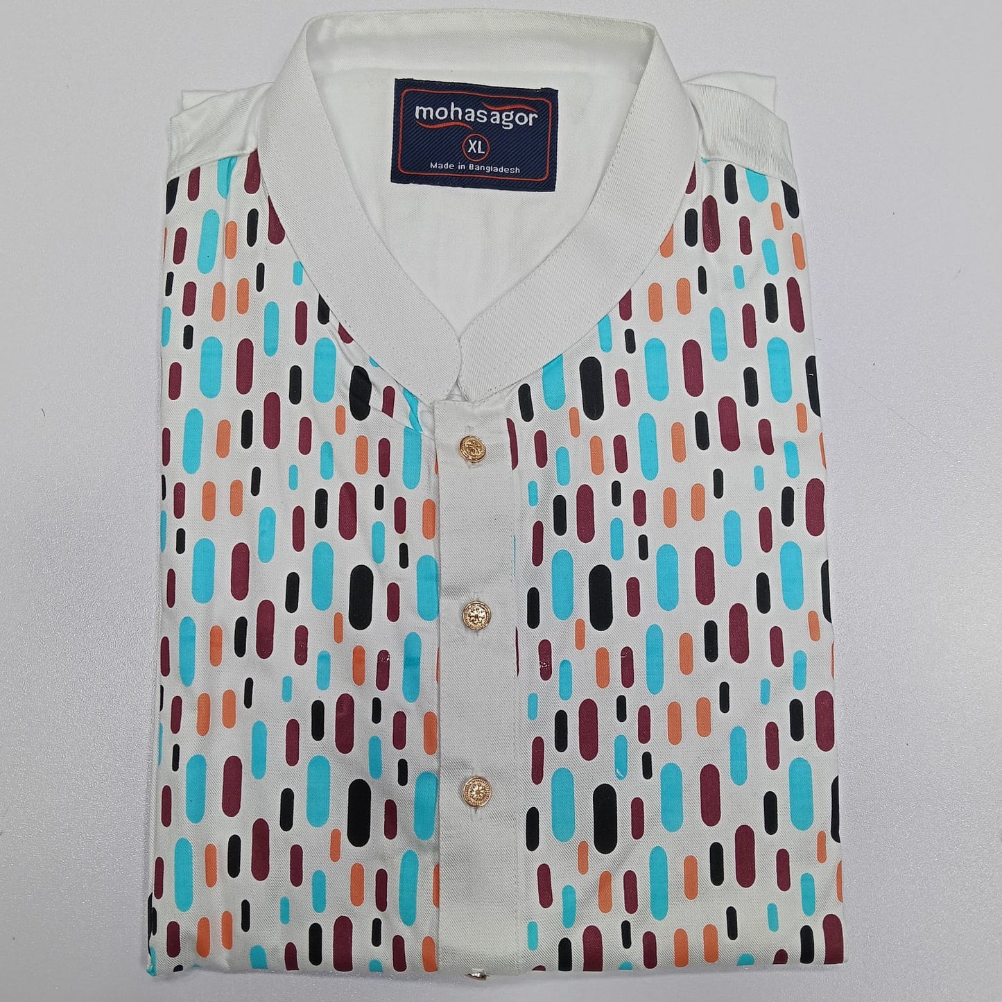 Colors Printed Stylish Semi Long Panjabi