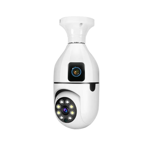380 Pro Dual Lens E27 Bulb Wi-Fi Camera