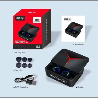 M90 Pro TWS True Wireless Earbuds