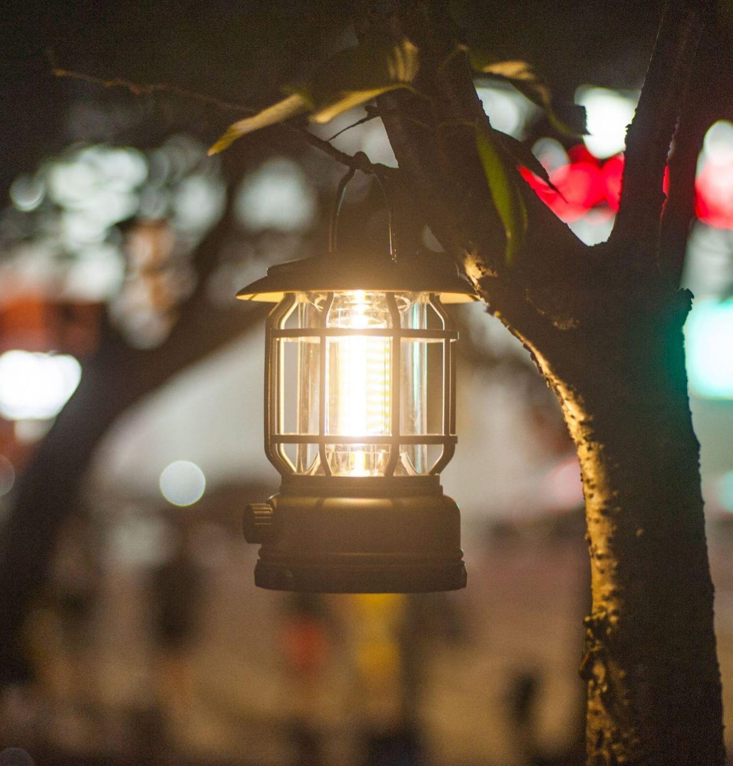 Vintage USB Rechargeable LED Lantern