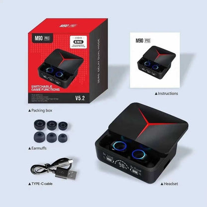 M90 Pro TWS True Wireless Earbuds