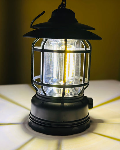 Vintage USB Rechargeable LED Lantern